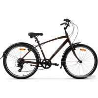 Велосипед AIST Cruiser 1.0 р.18.5 2024 (коричневый)