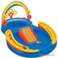Надувной бассейн Intex Rainbow Ring Play Center 297x193x135 (57453)
