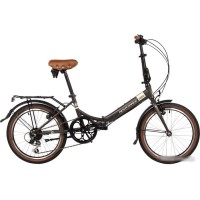 Велосипед Novatrack Aurora 3.6 20 2024 20FAURORA6S.BN4 (коричневый)