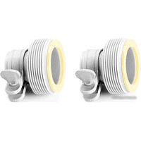 Аксессуары для бассейнов Intex Переходник с 32 мм на 38 мм 29061 (2 шт)