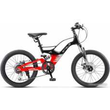 Детский велосипед Stels Leader 250 MD 2024 (красный/черный)