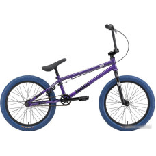 Велосипед Stark Madness BMX 4 2024 (серо-фиолетовый/черный/темно-синий)