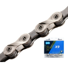 Цепь велосипедная KMC X9-116SLGR