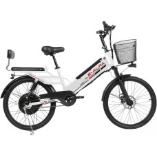 Электровелосипед SameBike Е-Alfa New SB-E-ALFA350-36/10 (белый)