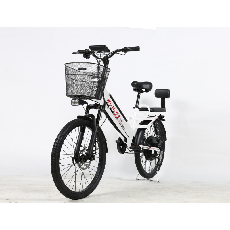 SameBike Е-Alfa New SB-E-ALFA350-36/10 (белый)