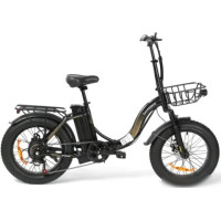 Электровелосипед SameBike City Master Fat (черный)