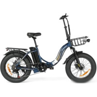 Электровелосипед SameBike City Master Fat (синий)