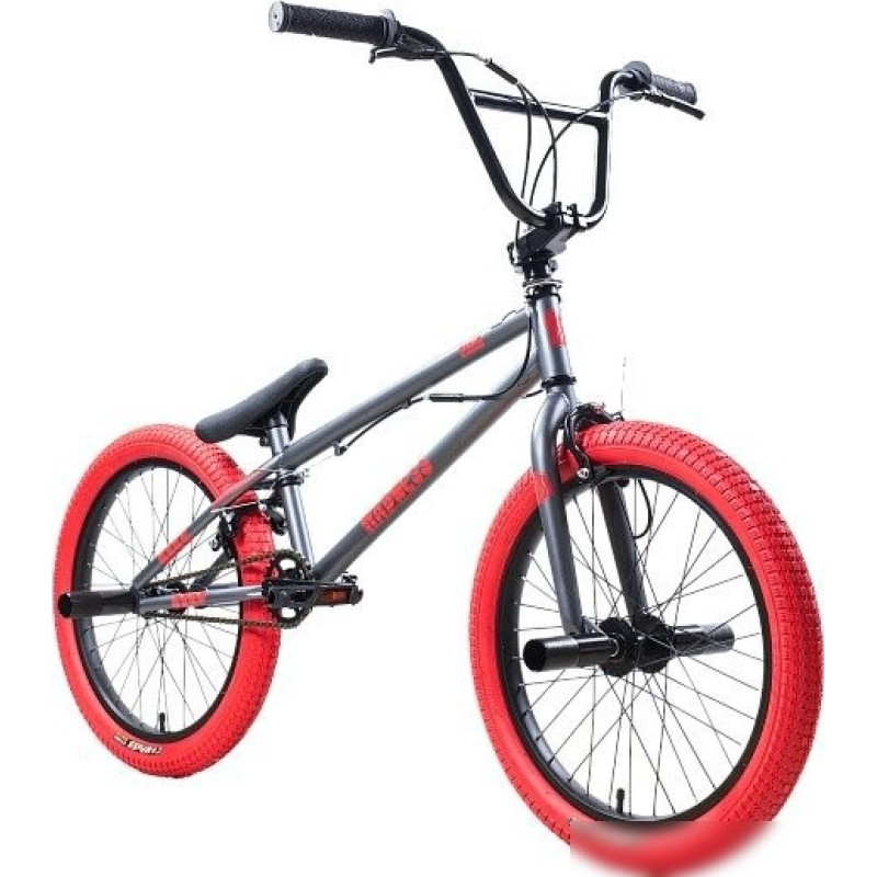 Stark Madness BMX 3 2025 (темно-серый матовый/красный)