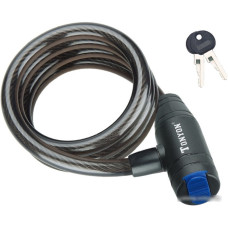 Тросовый велосипедный замок Tonyon 8x1500 506K-0815 (черный)