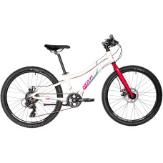 Велосипед Novatrack Novara 6.D 2025 24AHD.NOVARA.10WT5 (белый)