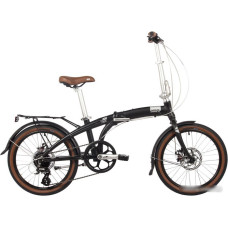 Велосипед Novatrack Town alloy 8 D 2024 (черный)