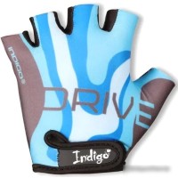 Перчатки Indigo Drive IN323 (3XS, голубой)