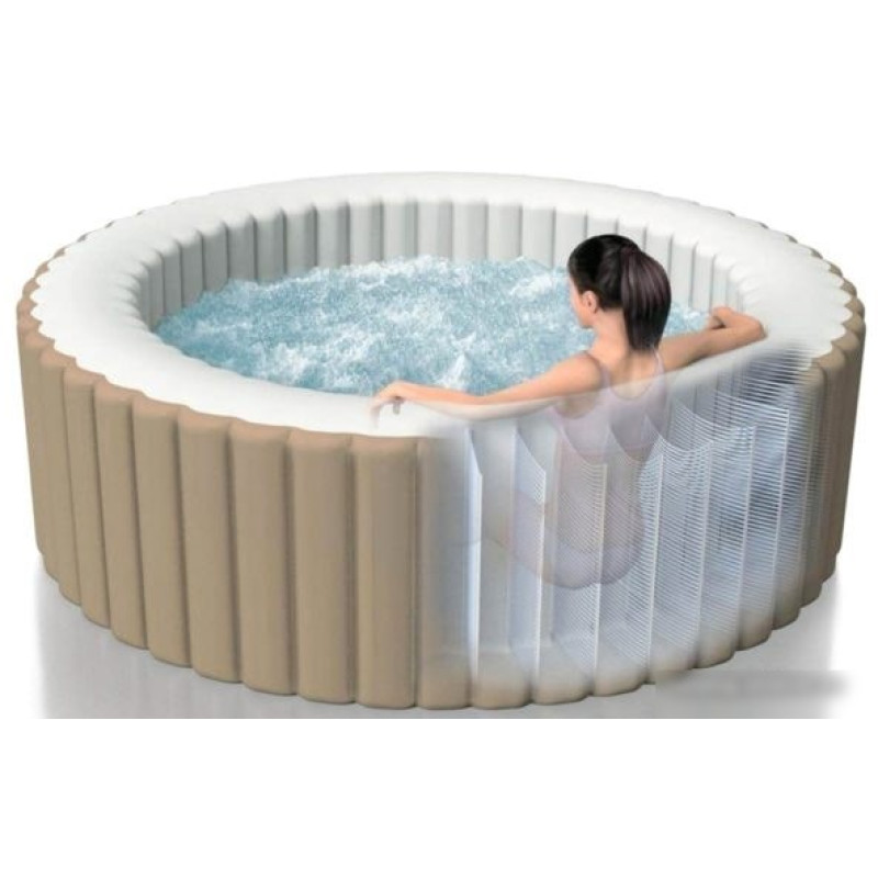 Intex Pure Spa Inflatable Hot Tub 28426 (196x71) с джакузи