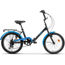Велосипед AIST Smart 20 2.1 2024 (черный/синий)