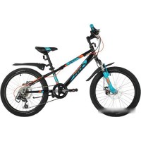Детский велосипед Novatrack Extrime 6.D 2021 20SH6D.EXTREME.BK21 (черный)