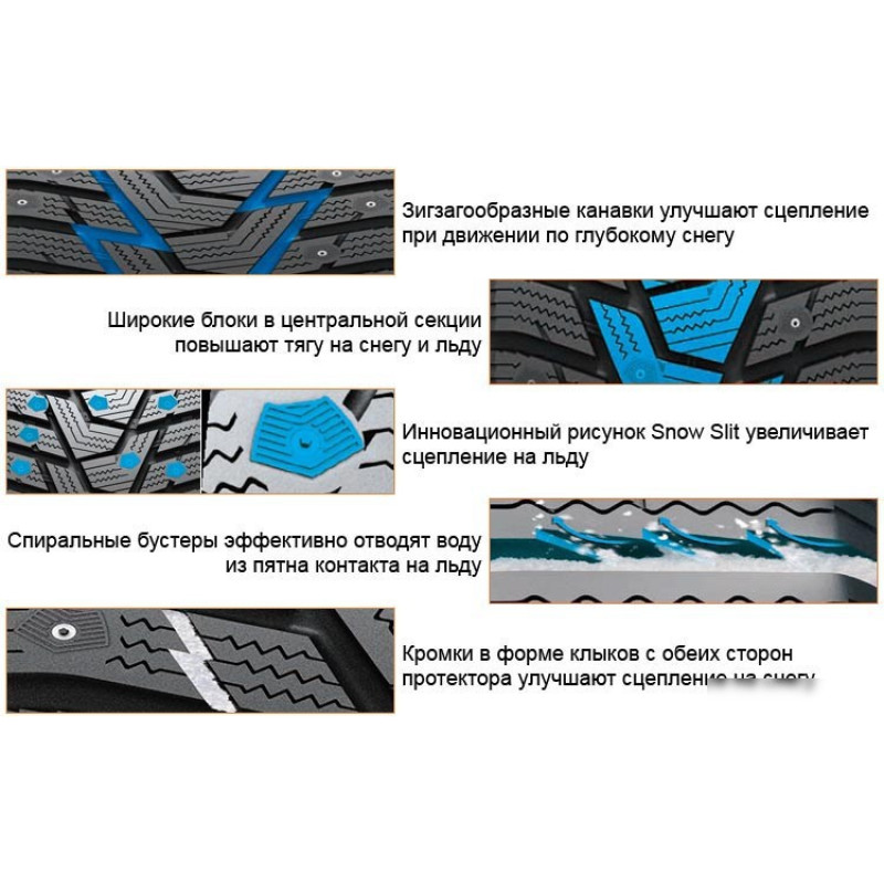 Hankook Winter i*Pike RS2 W429 255/45R19 104H (с шипами)