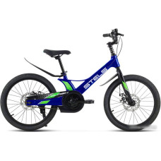 Детский велосипед Stels Leader 210 MD 2024 (темно-синий/зеленый)