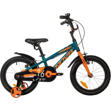 Детский велосипед Novatrack Extreme 16 2025 167AEXTREMEV.TQ5 (бирюзовый)