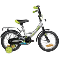Детский велосипед Novatrack Vector 14 143VECTOR.SL5 (серебристый)