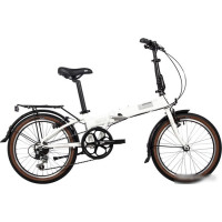 Велосипед Novatrack Vortex Alloy 6V 2024 20AFV.VORTEX.WT4 (белый)