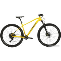 Велосипед Kross Level 4.0 29 L/19" 2024 (желтый/черный глянцевый)