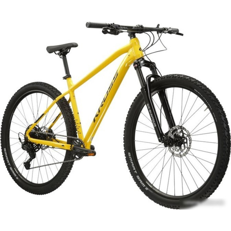 Kross Level 4.0 29 L/19" 2024 (желтый/черный глянцевый)