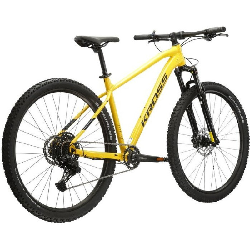 Kross Level 4.0 29 L/19" 2024 (желтый/черный глянцевый)