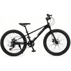 Велосипед Maxter PL1000 regid 24 2026 (черный/серый)