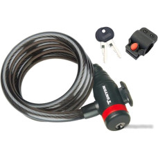 Тросовый велосипедный замок Tonyon 8x1800 511K-0818H (черный)