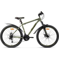 Велосипед AIST Quest Disc 26 р.18 2025 (зеленый)