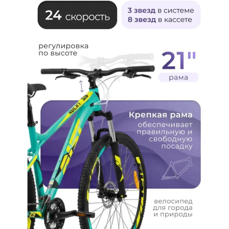 AIST Rocky 3.0 Disc 29 р.21 2025 (зеленый)