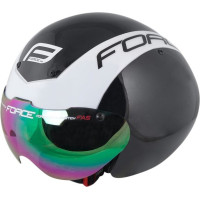 Cпортивный шлем Force Globe L/XL (черный/белый)