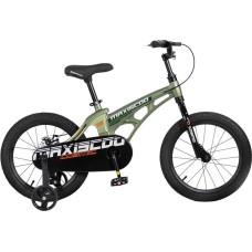 Детский велосипед Maxiscoo Cosmic 16 2026 MSC-C1651B (оливковый матовый)
