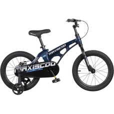 Детский велосипед Maxiscoo Cosmic 16 2026 MSC-C1652B (синий матовый)