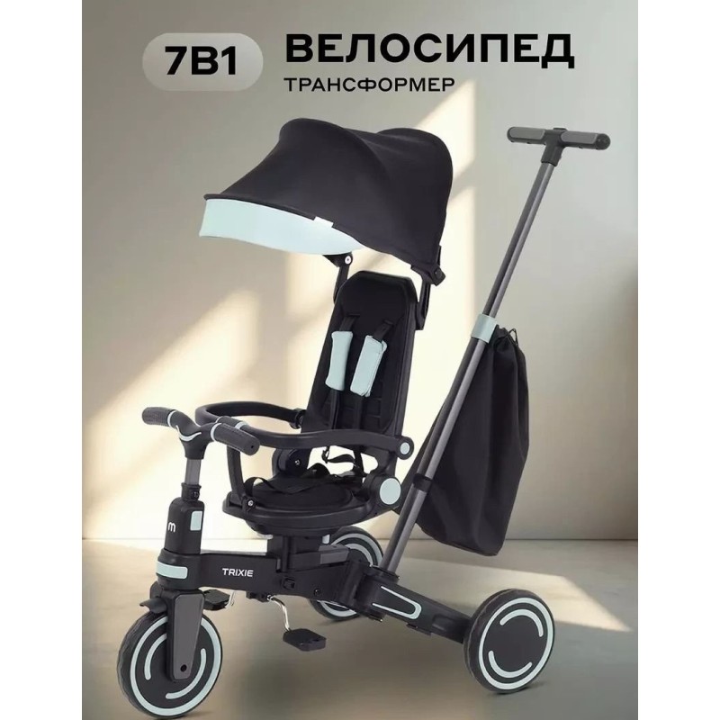 MOWbaby Trixie MC055 (черный/зеленый)