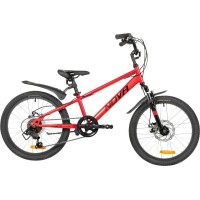 Детский велосипед Novatrack Pointer 20 20SH6D.POINTER.RD6 (красный)