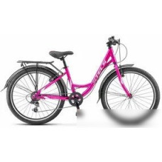 Велосипед Stels Cristy 430 V 24 р.14 2026 (фиолетовый/розовый)