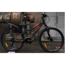 Велосипед Stels Navigator 610 MD 26 V040 р.14 2024 (черный/красный)
