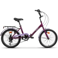 Велосипед AIST Smart 20 2.1 2023 (фиолетовый)