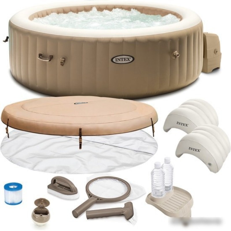 Intex Pure Spa Bubble Massage 28428 (216x71) с джакузи