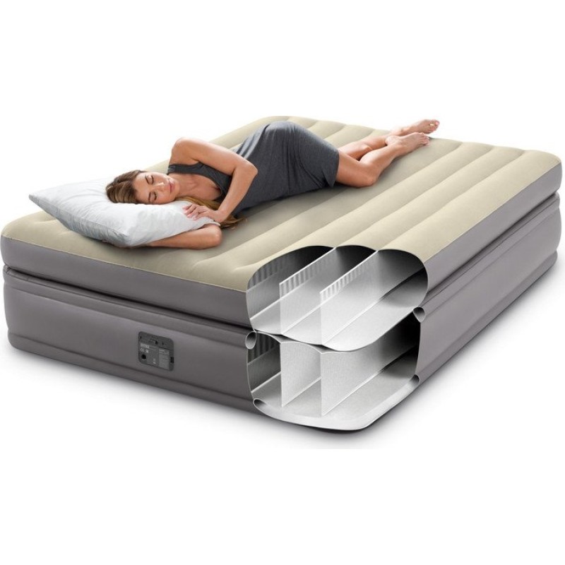 Intex Queen Comfort Elevated 64164NP