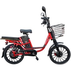 Электровелосипед Smart8 Dacha Lux (красный)