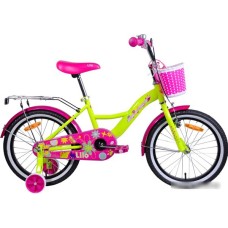 Детский велосипед AIST Lilo 18 2021 (салатовый)