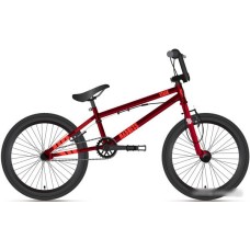 Велосипед Stark Madness BMX 3 2024 (бордовый/оранжевый/черный)