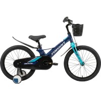 Детский велосипед Favorit Crystal CRS-18BL (синий)