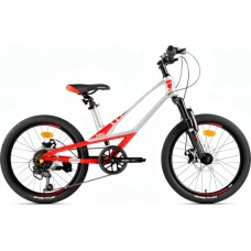 Детский велосипед Montasen MB12B-22SL 2026 (серебристый)